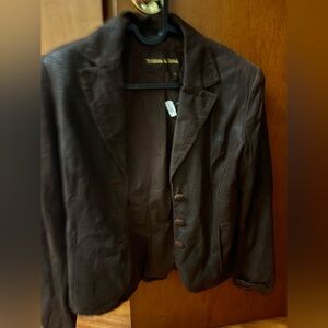 NWT Genuine Leather Jacket